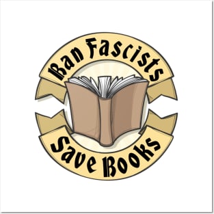 Ban Fascists Save Books Posters and Art